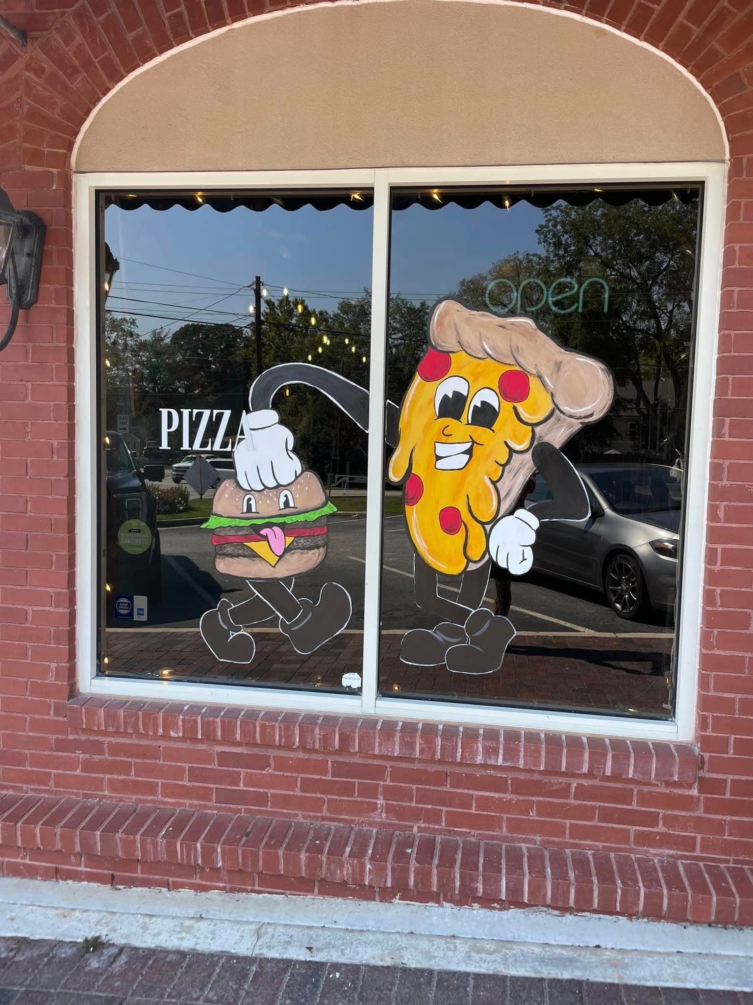 Sliced Pizza storefront in Hoschton